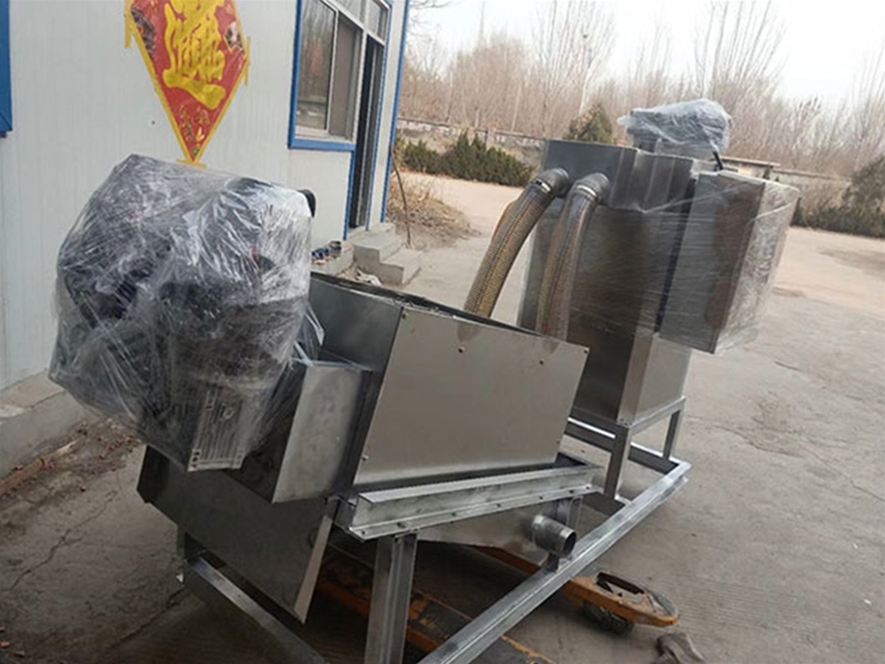 工业污水处理叠螺污泥脱水机叠螺机-固液分离